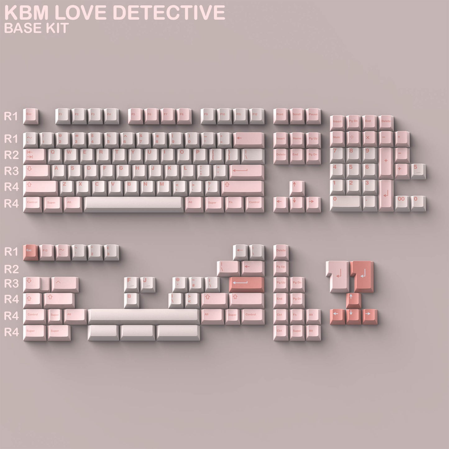 Love Detective Keycaps