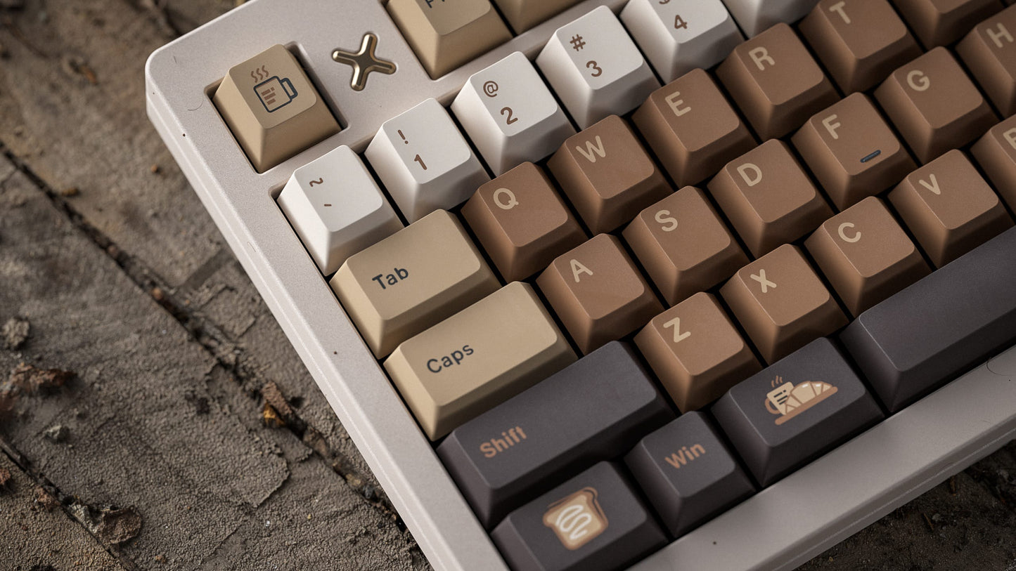 ALOHAKB Coffee Latte Keycaps