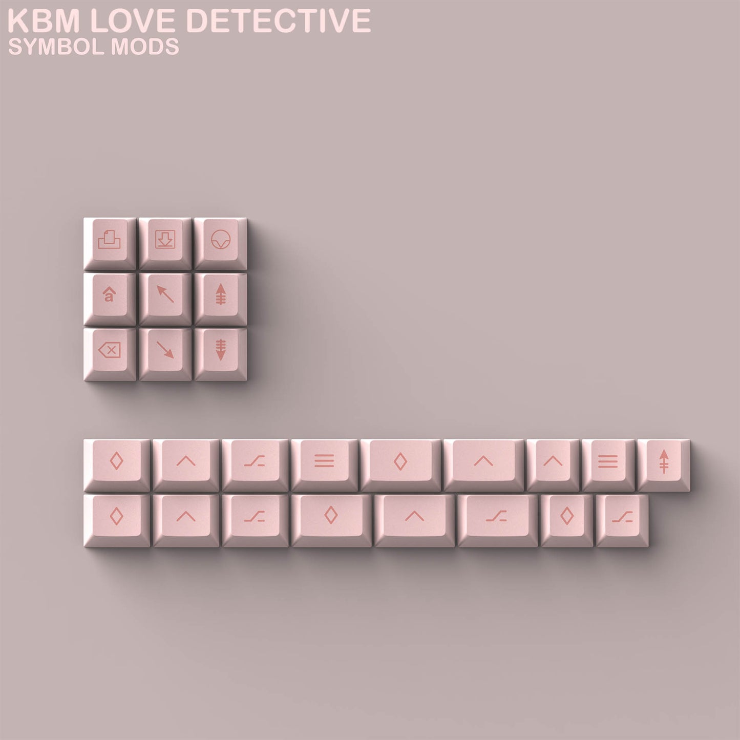 Love Detective Keycaps